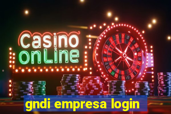 gndi empresa login